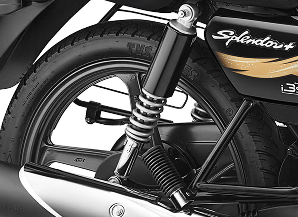 Hero Splendor+ Black and Accent