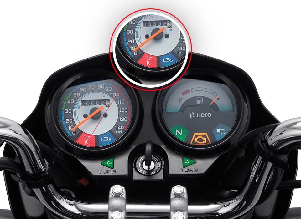 Hero Splendor+ Black and Accent